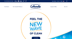 Desktop Screenshot of cottonelle.com
