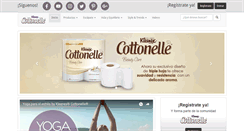 Desktop Screenshot of cottonelle.com.mx